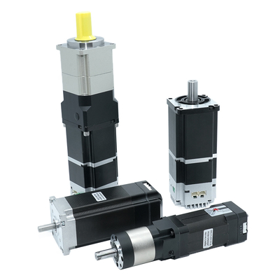 Jkongmotor Pulse RS485 Canopen EtherCat tích hợp máy chủ không bàn chải 3000 Rpm DC không bàn chải với phanh quạt hộp số