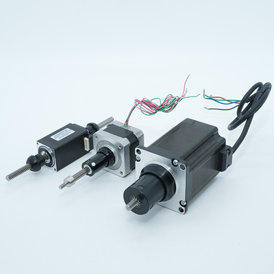 Jkongmotor NEMA 8/11/14/17/23/24/34 T5/T8/T10 Trapezoidal Thread Screw Linear Stepper Motor với Lead Screw Step Motor
