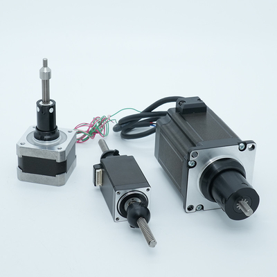 Jkongmotor 12V 24V NEMA 8 11 17 23 24 34 42 52 Mini Micro Ball Screw Linear Geared Closed Loop Stepper Motor với phanh