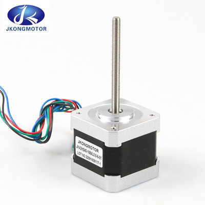Jkongmotor 12V 24V NEMA 8 11 17 23 24 34 42 52 Mini Micro Ball Screw Linear Geared Closed Loop Stepper Motor với phanh