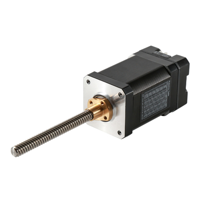 Jkongmotor 12V 24V NEMA 8 11 17 23 24 34 42 52 Mini Micro Ball Screw Linear Geared Closed Loop Stepper Motor với phanh