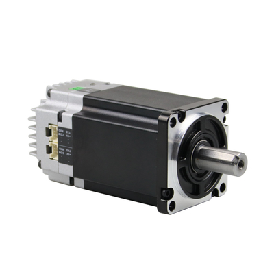 Jkongmotor tích hợp DC Servo Motor 24 36V 0,45nm 3000rpm 57X57mm 140W DC Servo Motors với RS485 Canopen cho Dệt may
