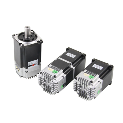 Jkongmotor tích hợp DC Servo Motor 24 36V 0,45nm 3000rpm 57X57mm 140W DC Servo Motors với RS485 Canopen cho Dệt may