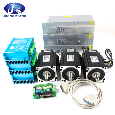 Jkongmotor Nema 11 17 23 24 34 Close Loop Hybrid Set Integrated Closed Loop Stepper Motor với mã hóa / phanh / hộp số
