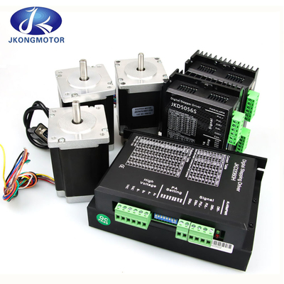 Jkongmotor Nema 11 17 23 24 34 Close Loop Hybrid Set Integrated Closed Loop Stepper Motor với mã hóa / phanh / hộp số