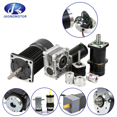Jkongmotor Worm Gear Brushless DC Motor 200w 400w 80mm BLDC Motor 24V 48V Nema23 34 Planetary Gearbox / Brake / Encoder