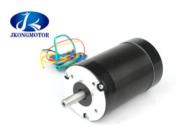 điện áp cao 80mm Tròn không chổi than Động cơ điện một chiều 3000RPM 110W - 440W với trục đơn 120 độ