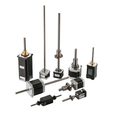 Jkongmotor Động cơ vít bóng 2.8A 23HS10028-SFU1204 Vít 300mm Nema23 Động cơ bước cho Động cơ vít bóng hướng dẫn tuyến CNC