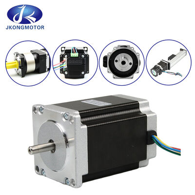Jkongmotor OEM ODM Tùy chỉnh Hybrid Bipolar Unipolar Stepper Stepping Motor với Gearbox Encoder Brake Integrated Driver