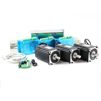 Động cơ bước servo Jkongmotor OEM ODM Hybrid Bipolar Unipolar Closed Loop với hộp số, phanh và trình điều khiển tích hợp