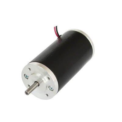 Tốc độ cao Loại bàn chải 63mm Động cơ DC 12V, 24V Động cơ máy CNC 7500 vòng / phút 314W
