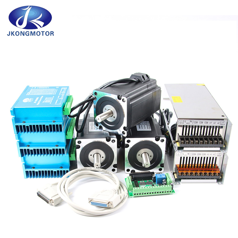 Jkongmotor mô-tô mô-tô cao 12Nm Nema34 Khóa vòng xoáy động cơ bước tuyến tính cho máy sex với mã hóa và trình điều khiển