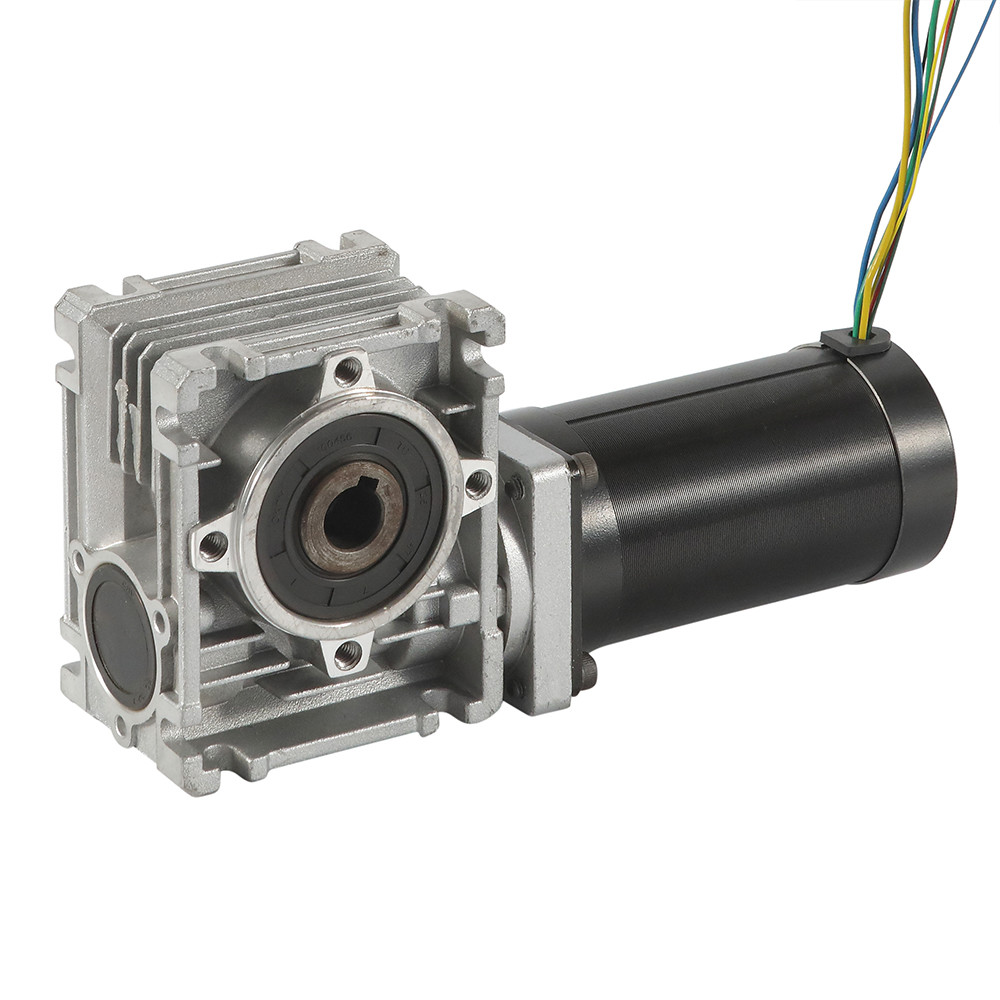 Jkongmotor Worm Gear Brushless DC Motor 200w 400w 80mm BLDC Motor 24V 48V Nema23 34 Planetary Gearbox / Brake / Encoder