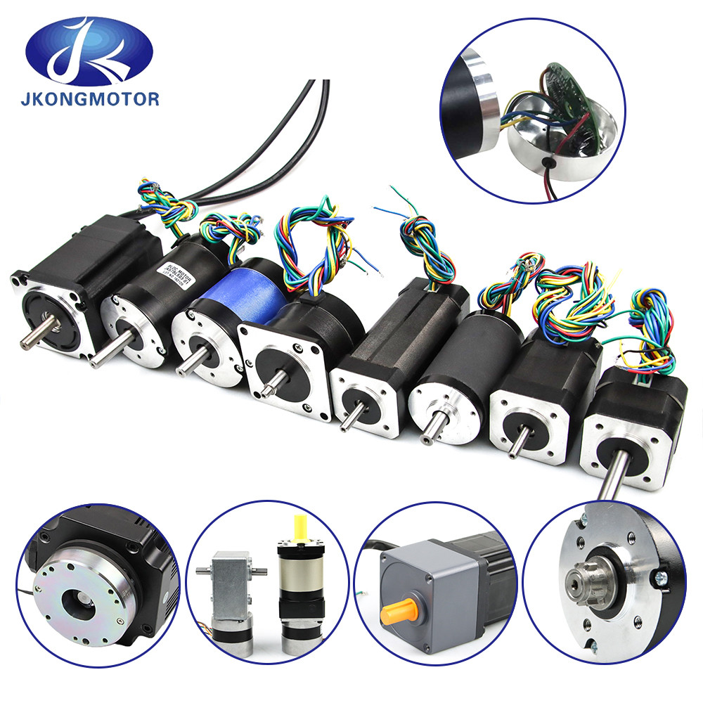Jkongmotor JK42BLS005-X003 4000rpm Động cơ Dc không chải Bldc tùy chỉnh cho giường ngủ cho trẻ em Cradle tự động với mã hóa