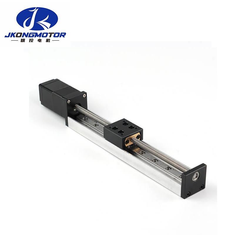 Jkongmotor JKISC28 42 57 60 86 CAN mở Động cơ giai đoạn tuyến tính tích hợp Động cơ bước tuyến tính hướng dẫn cho Máy điều khiển định vị MRI