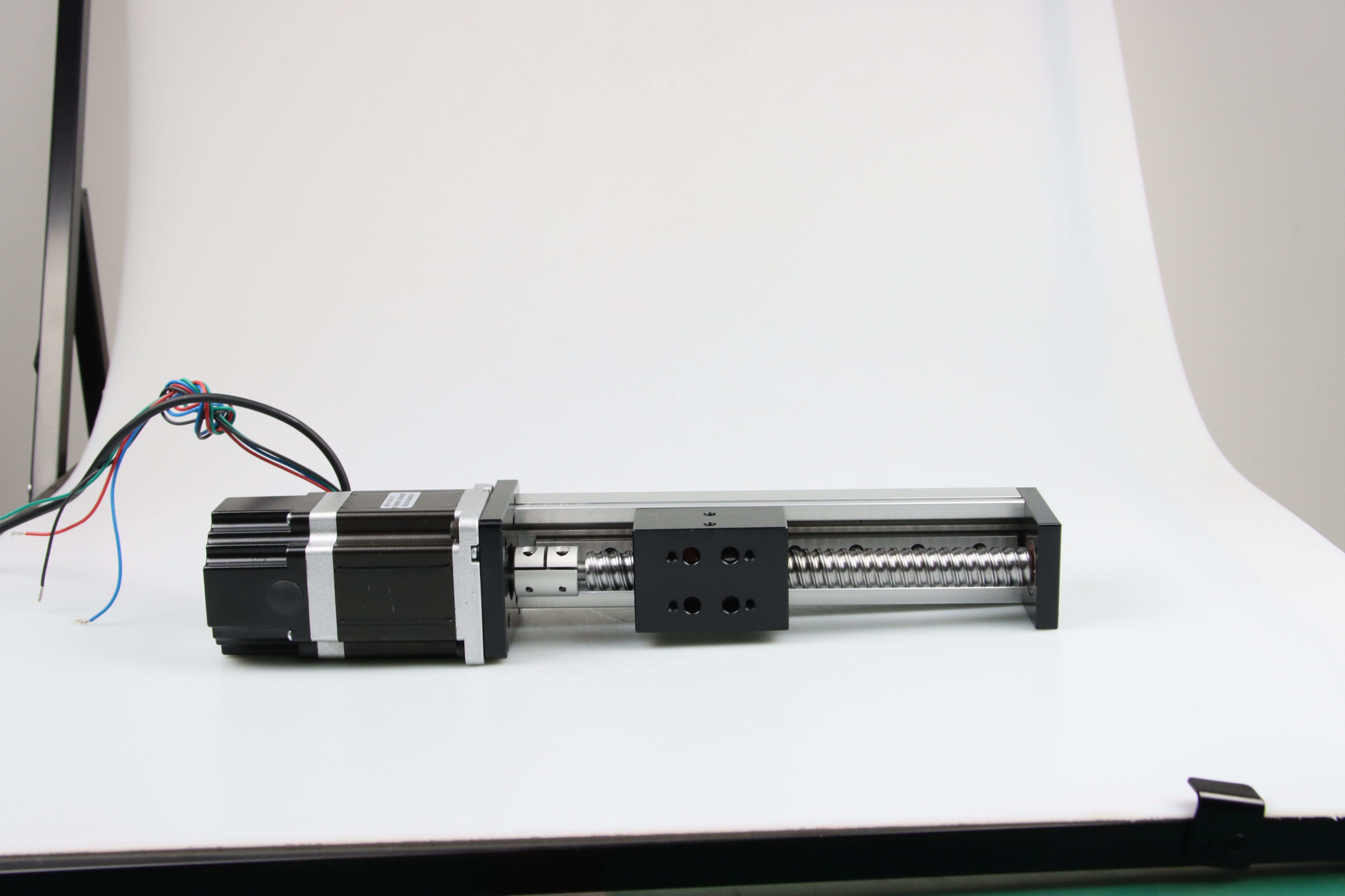 Mô-đun hướng dẫn trượt 200mm Bảng CNC 6v Động cơ bước Nema 24 để in 3D